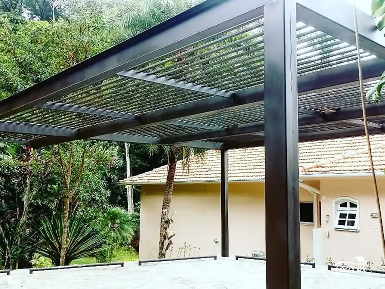 Pergolado Metalico em da Fermet em Contagem, MG
